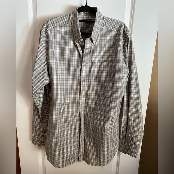 Eddie Bauer Men’s Button-Down Plaid Shirt Big and Tall Relaxed Fit Size TL - Picture 7 of 12